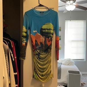 Funky long sleeve dress